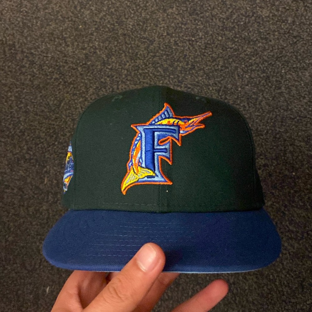 Florida Marlins MLB Fitted Hat